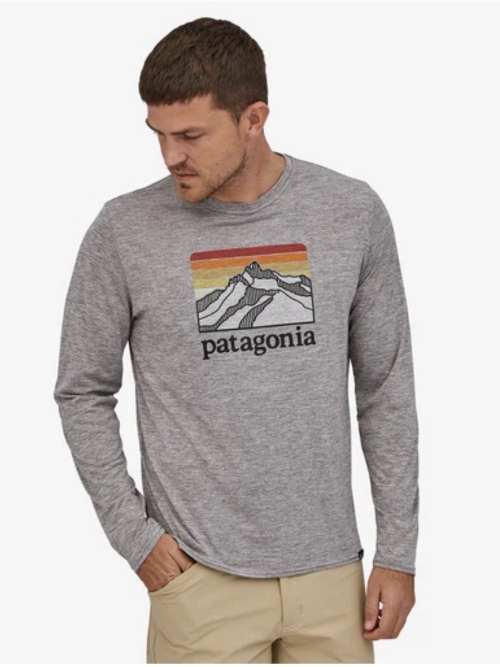 Patagonia long-sleeved Capilene Cool Daily graphic shirt